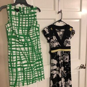 AGB Green Midi Wrap Dress